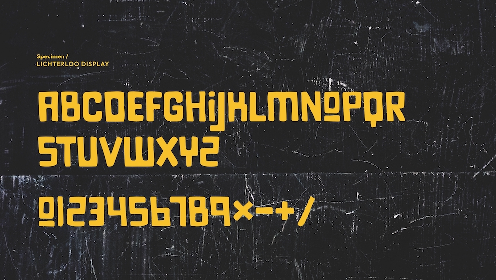 Lichterloo Fonts Schriftart | Spect Studio